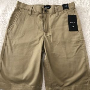 RVCA khaki chino shorts